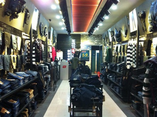 西部牛仔店铺形象