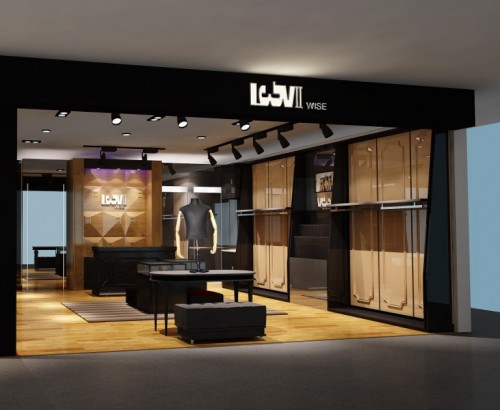 蓝古威牛仔店铺形象