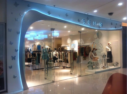 gen简女装店铺形象