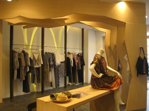 黛英女装店铺形象