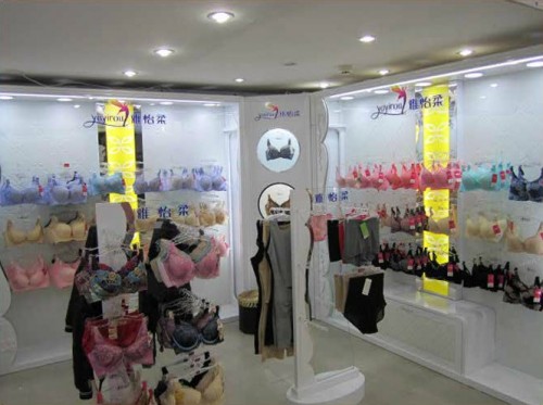 雅怡柔内衣店铺展示