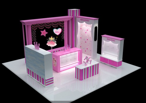 819少女内衣店铺展示