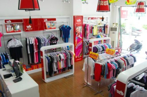 睦隆世家内衣店铺展示