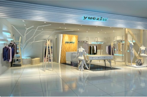 悦姿女装店铺形象