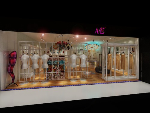 A/E女装店铺展示