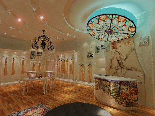 A/E女装店铺展示