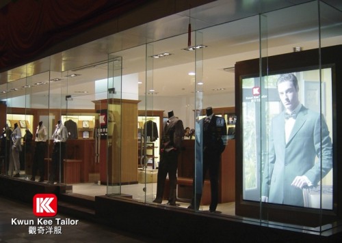 观奇洋服男装店铺展示