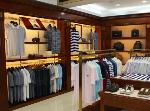 华诺威男装店铺形象