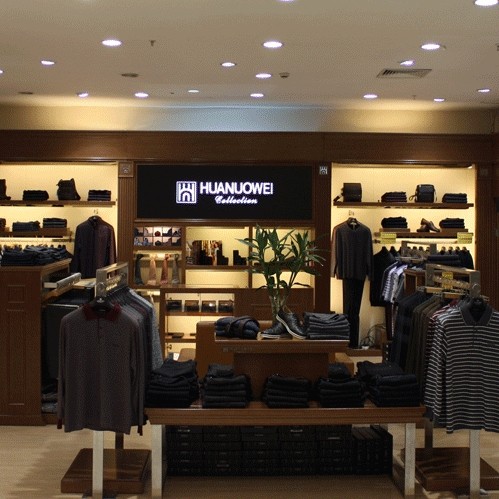 华诺威男装店铺形象