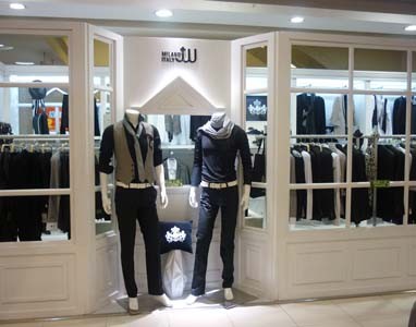 杰佳雯男装店铺展示