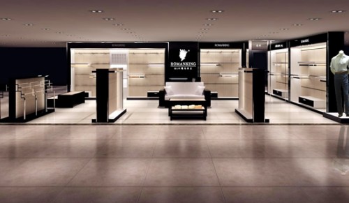 罗马帝王男装店铺形象