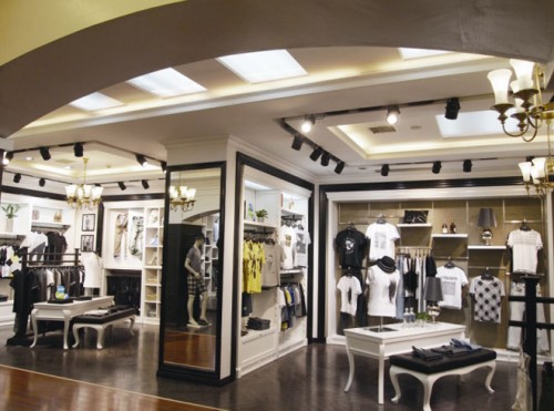 西元前男装店铺形象