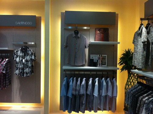 沙龙世基男装店铺展示