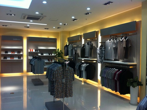 沙龙世基男装店铺展示