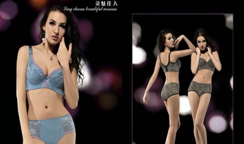 妖柔内衣店铺展示