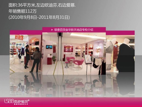 恋纱宝贝内衣店铺形象