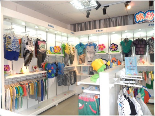巴比兔 童装店铺形象