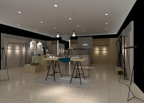 IZZEN女装店铺展示