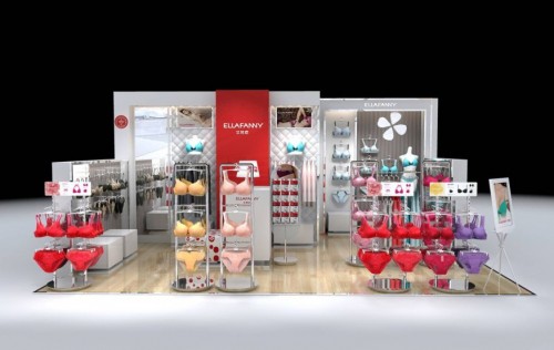 艾梵尼内衣店铺形象