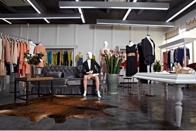 UMSK女装店铺展示