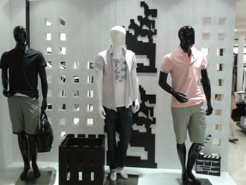 肯索男装店铺展示