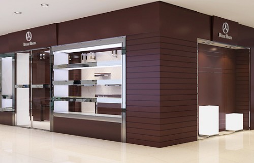 奔驰罗纳男装店铺形象