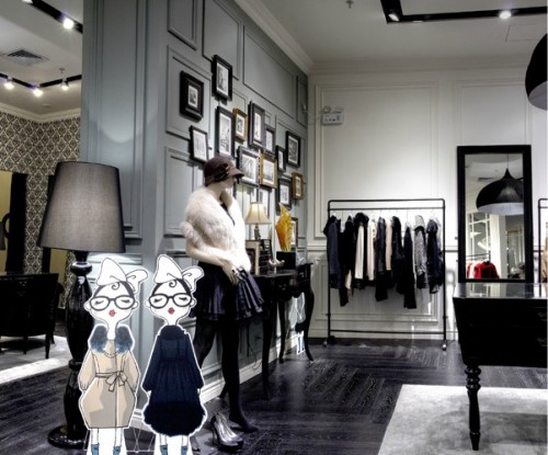 尚默女装店铺形象