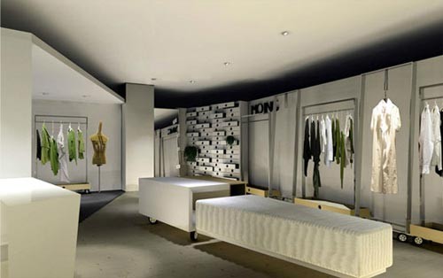 MOING女装店铺形象