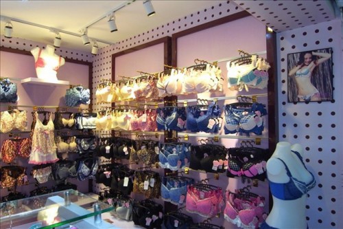 帕莉秀内衣店铺形象