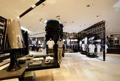 法派男装店铺展示