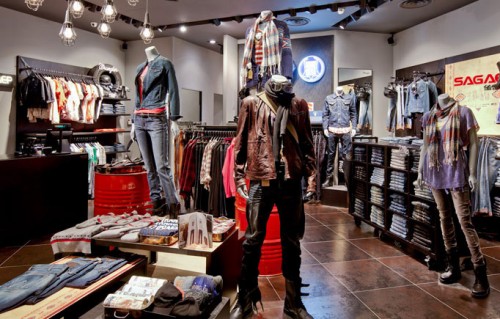 传奇牛仔店铺展示