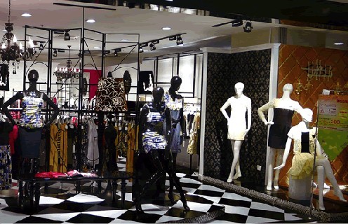 主格女装店铺展示