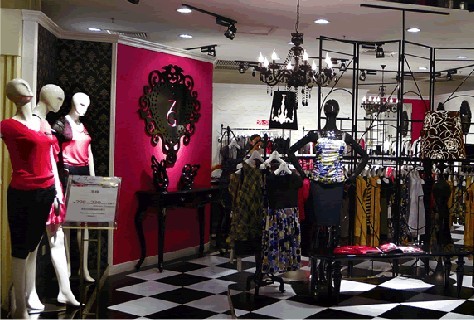 主格女装店铺展示