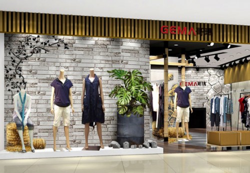 哥玛女装店铺展示