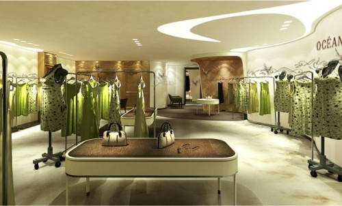 奥莎尼女装店铺形象