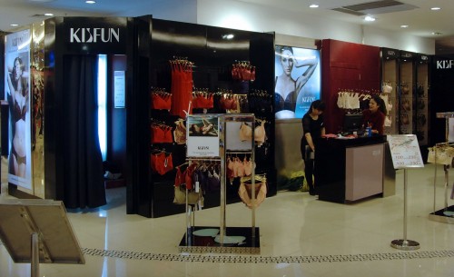 凯诗芬内衣店铺形象