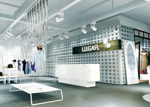 璐嘉儿女装店铺形象