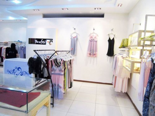 韵扉内衣店铺展示