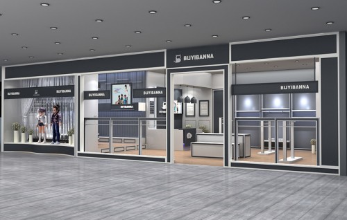 布衣班纳童装店铺展示