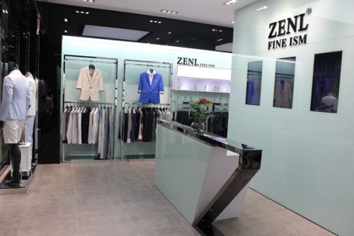 佐纳利男装店铺形象