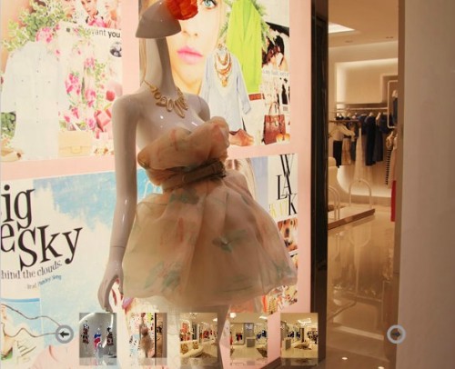 依然浪漫女装店铺展示