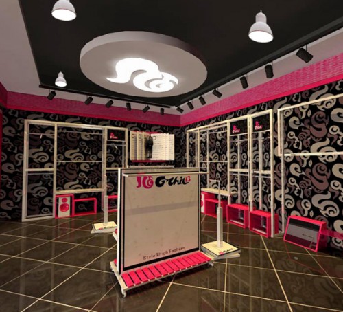 纯十三妹女装店铺展示