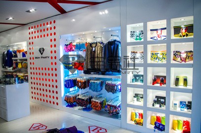 宅男社内衣店铺形象