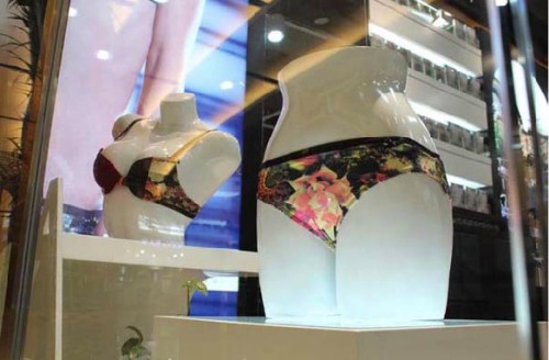 爱谱诗内衣店铺展示