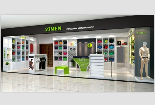 爱杉士内衣店铺展示