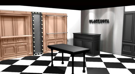 BLACKSOYA男装店铺展示