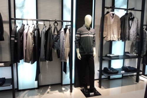 巴贝男装店铺形象