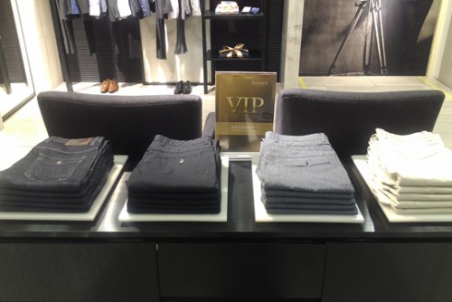 巴贝男装店铺形象