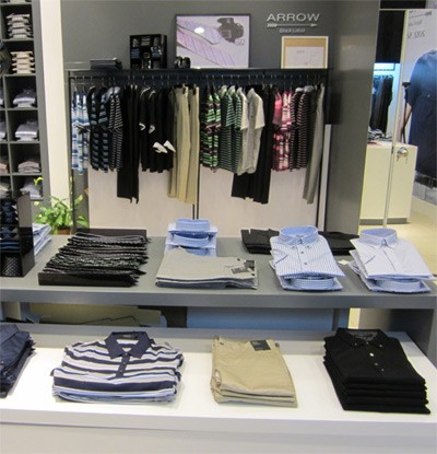 箭牌男装店铺形象