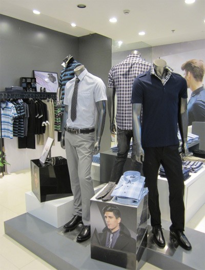 箭牌男装店铺形象